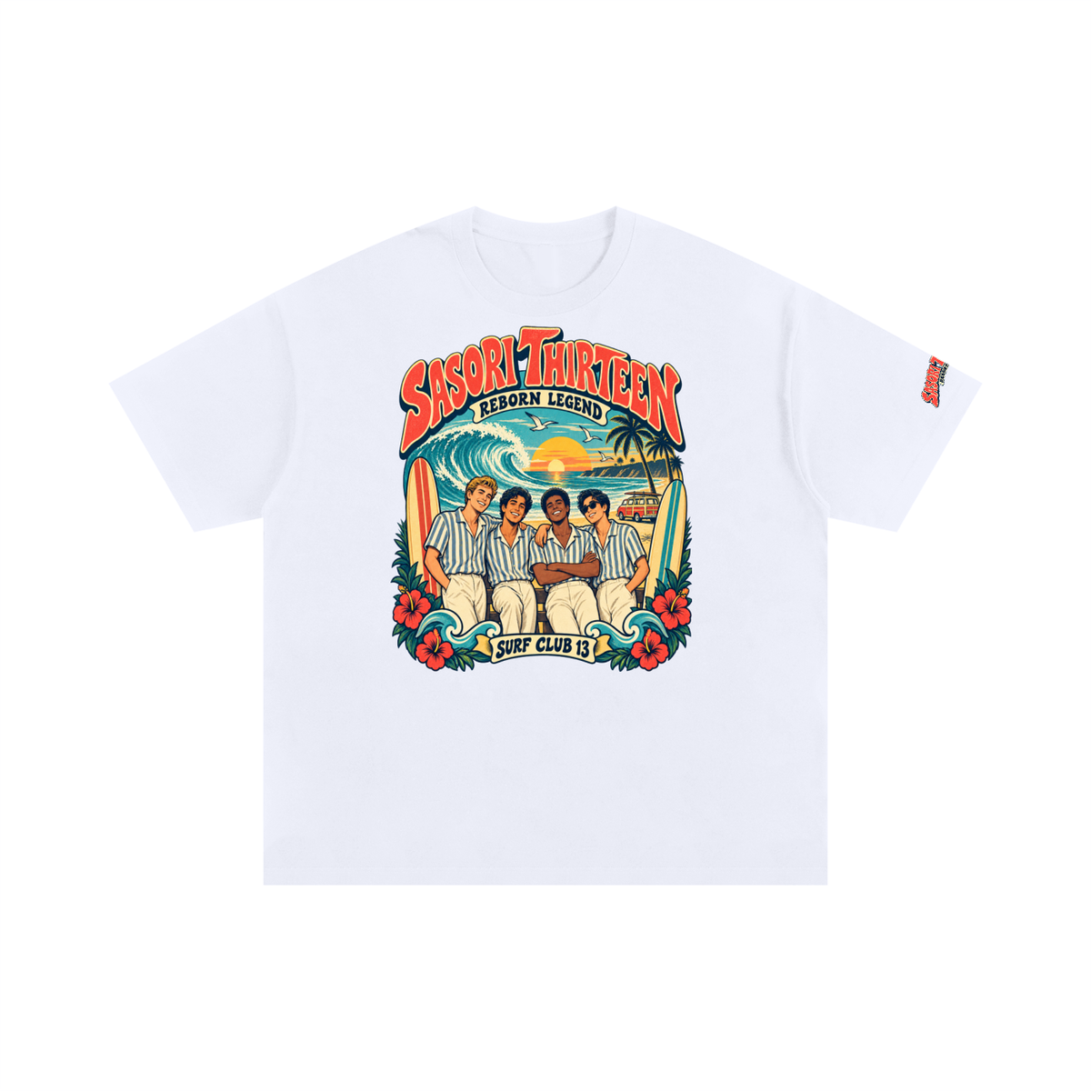 Unisex Oversized Cotton Sasori Surf club T-Shirt