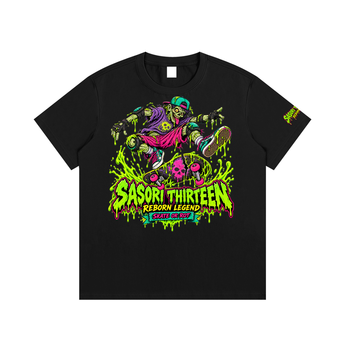 Essential Cotton Sasori Zombie skatter T-Shirt