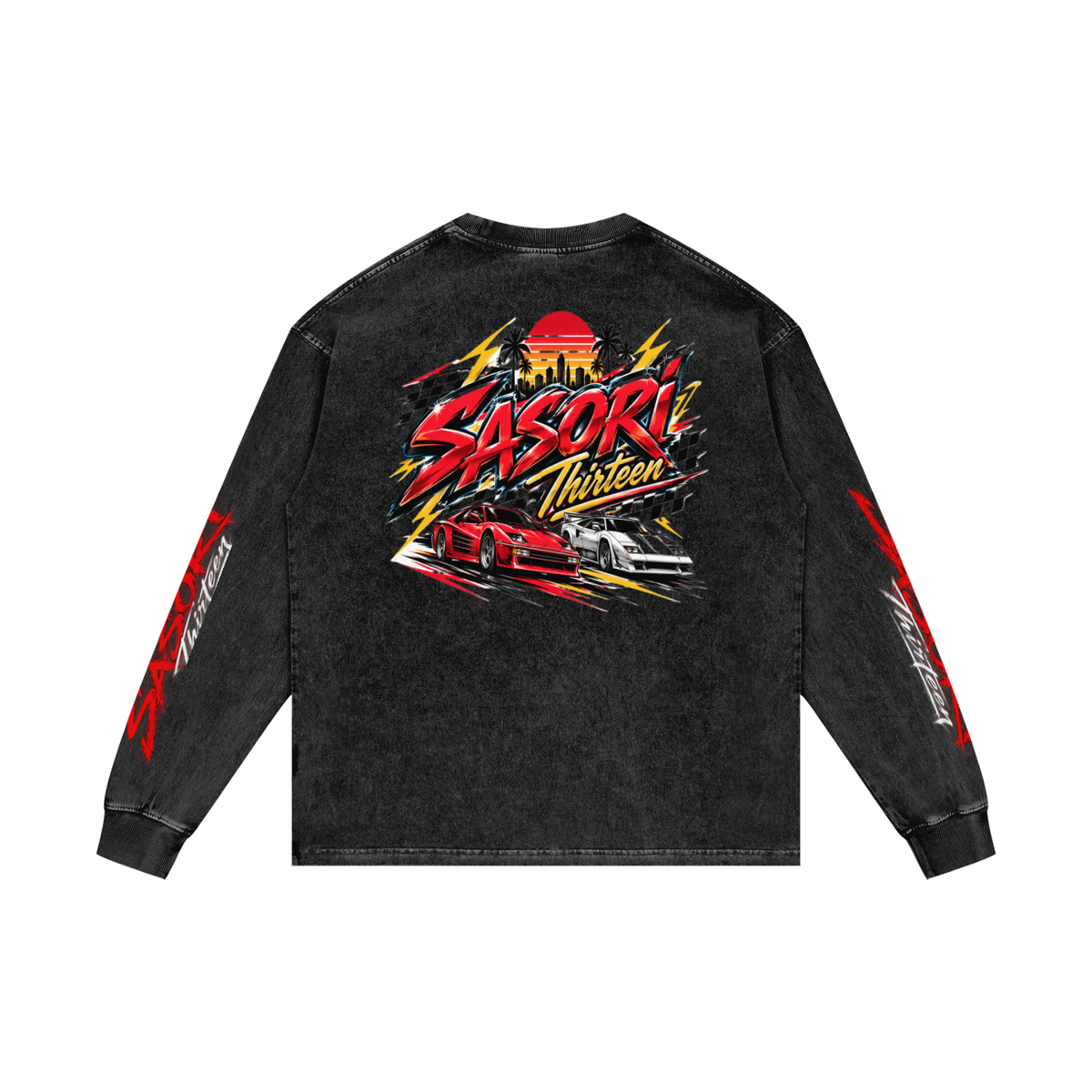Long Sleeve Motor Sports T-Shirt