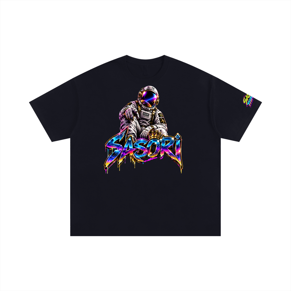 Unisex Oversized Cotton Sasori spaceman T-Shirt