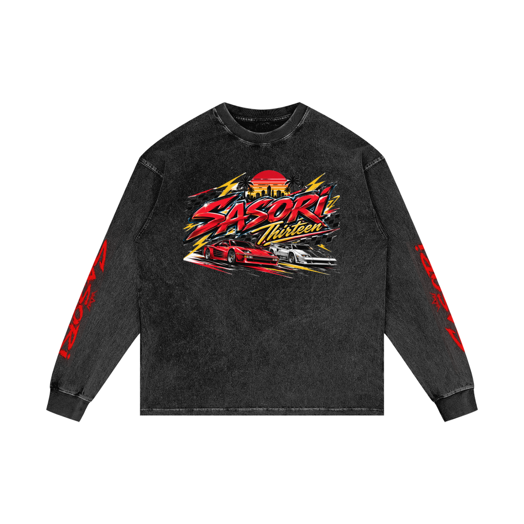 Long Sleeve Motor Sports T-Shirt